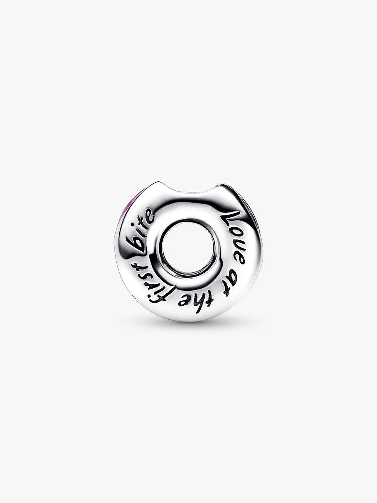 Sparkling Sprinkled Donut Charm