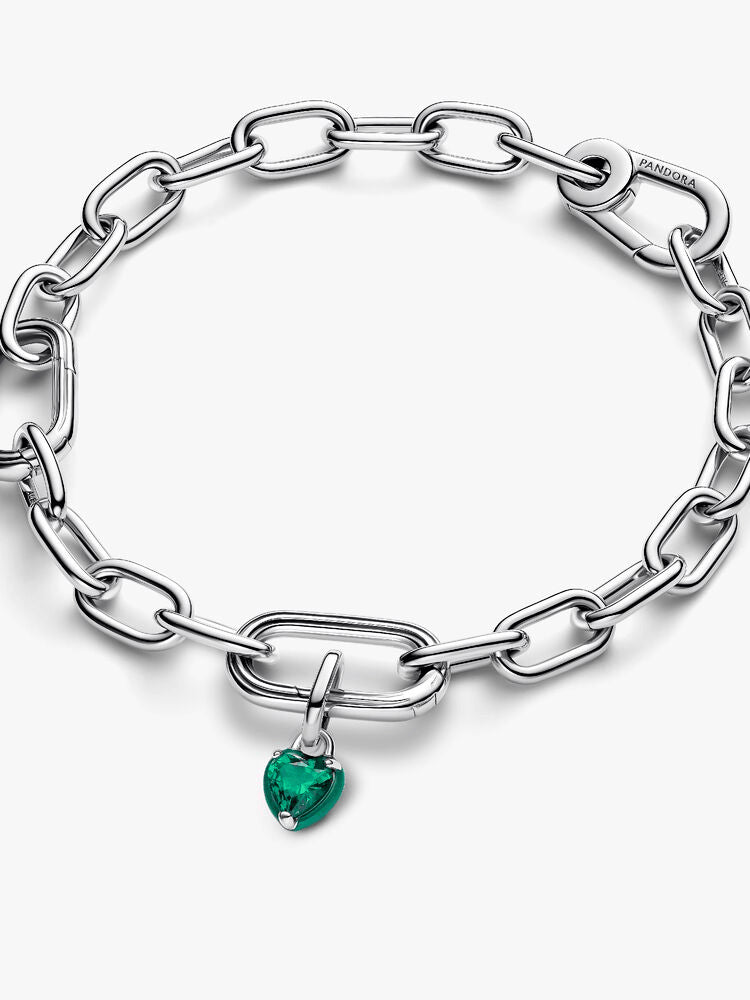 Pandora ME Green Chakra Heart Mini Dangle Charm