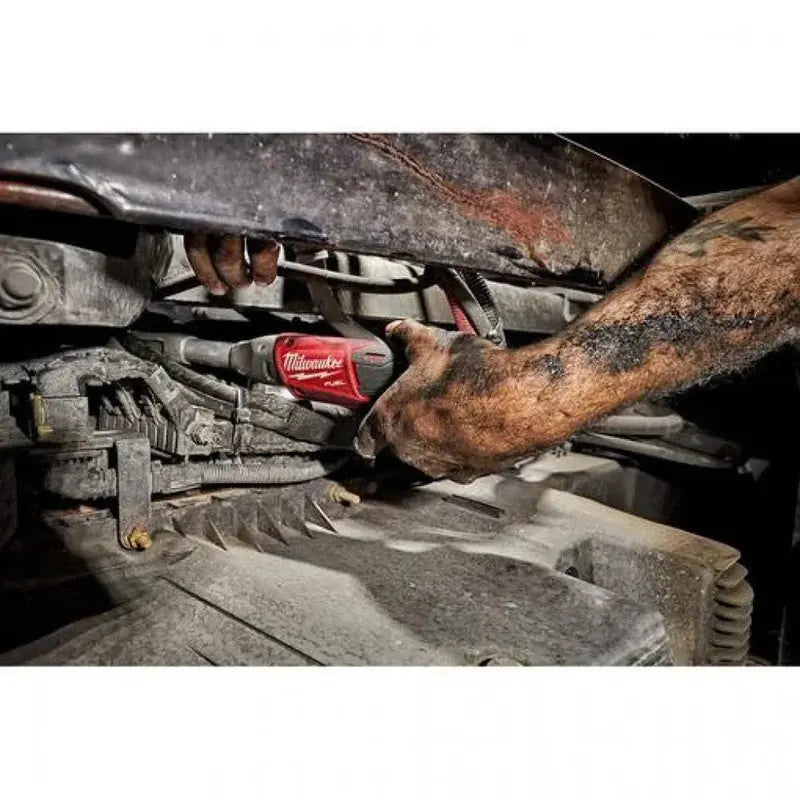 Milwaukee M12 Fuel 3/8 Extended Reach Cordless Ratchet With 1 Battery Kit - 2560-21