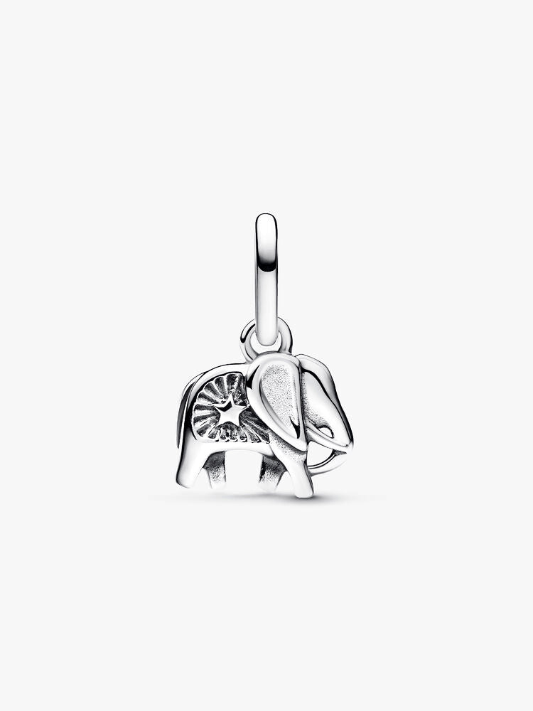 Turquoise-colored Elephant Mini Dangle Charm