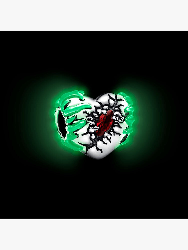 Stranger Things Glow-in-the-dark Heart Charm