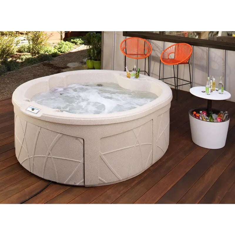 Lifesmart Spas 4-Person 13-Jet Oval Plug And Play Hot Tub - LS200