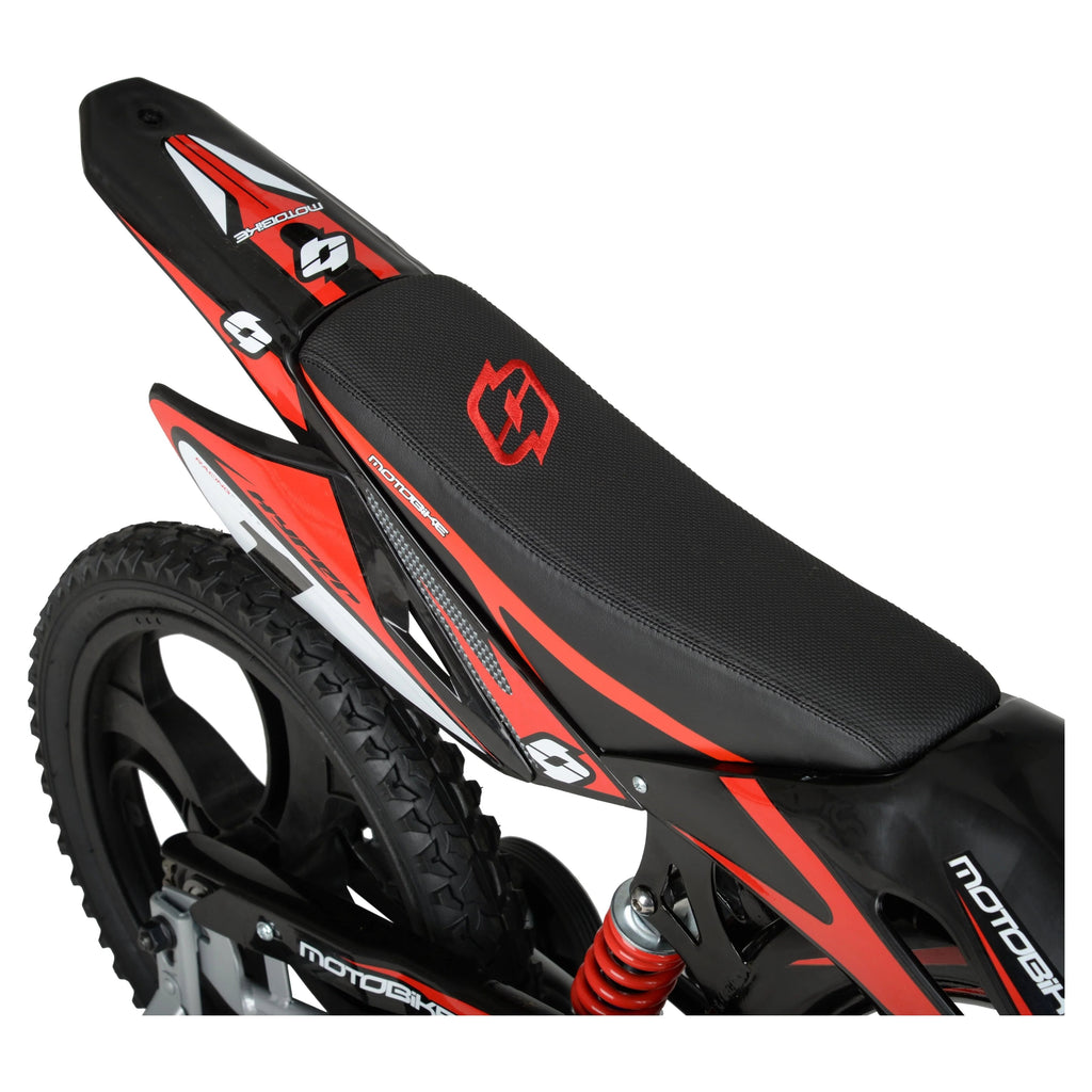 Hyper Bicycles 16 Inch Kids Motobike With Mag Wheels, Training Wheels, Black/Red
