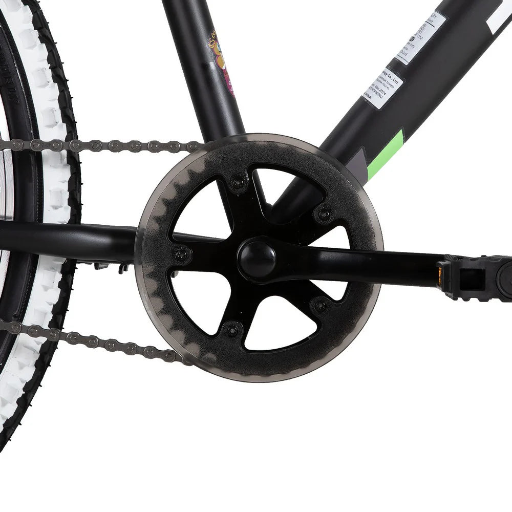 Kids' Single-Speed Mountain Bike, 20-Inch/24-Inch - White Wall Knobby Tires
