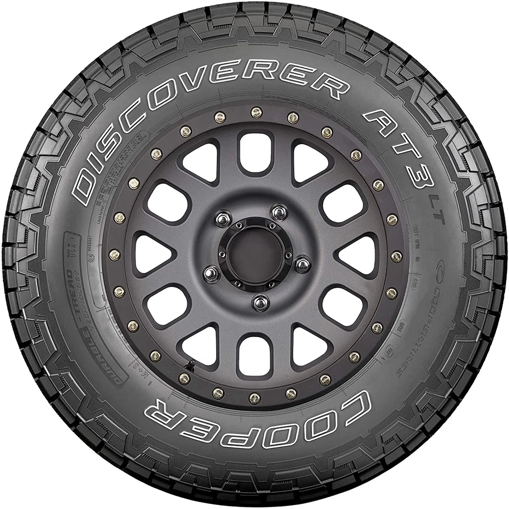 Cooper Discoverer AT3 LT All Terrain Tires, 235/80R17 Load Range E 10 Ply, Pair of 2