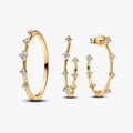 Lab-Grown Diamond Station Earring and Ring Set