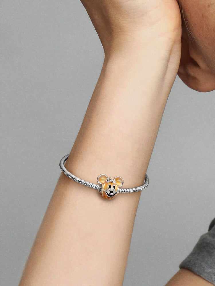 Disney Mickey Mouse Pumpkin Charm