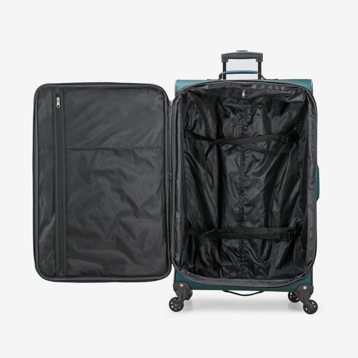 U.S. Traveler Expandable Softside Luggage, Navy, 31in Checked Large - Aviron Bay