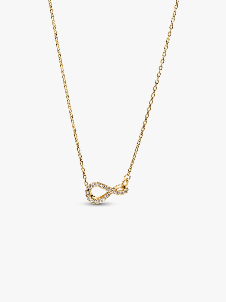 Pandora Infinite Lab-grown Diamond Pavé Pendant Necklace