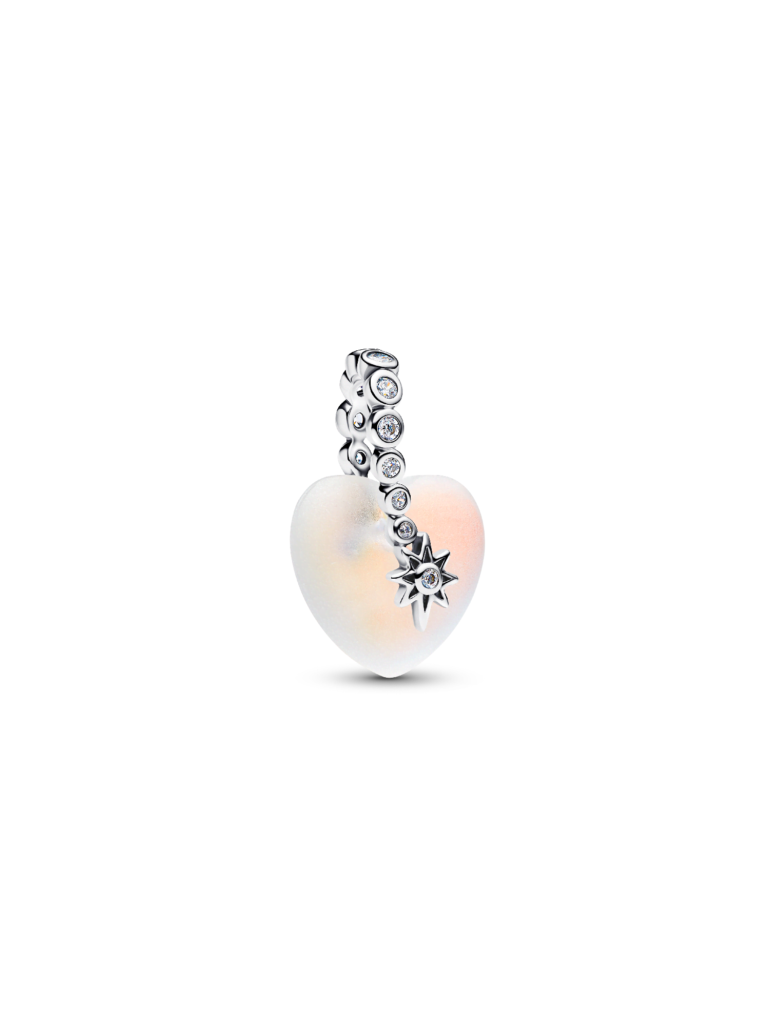 Shooting Star & Heart Dangle Charm