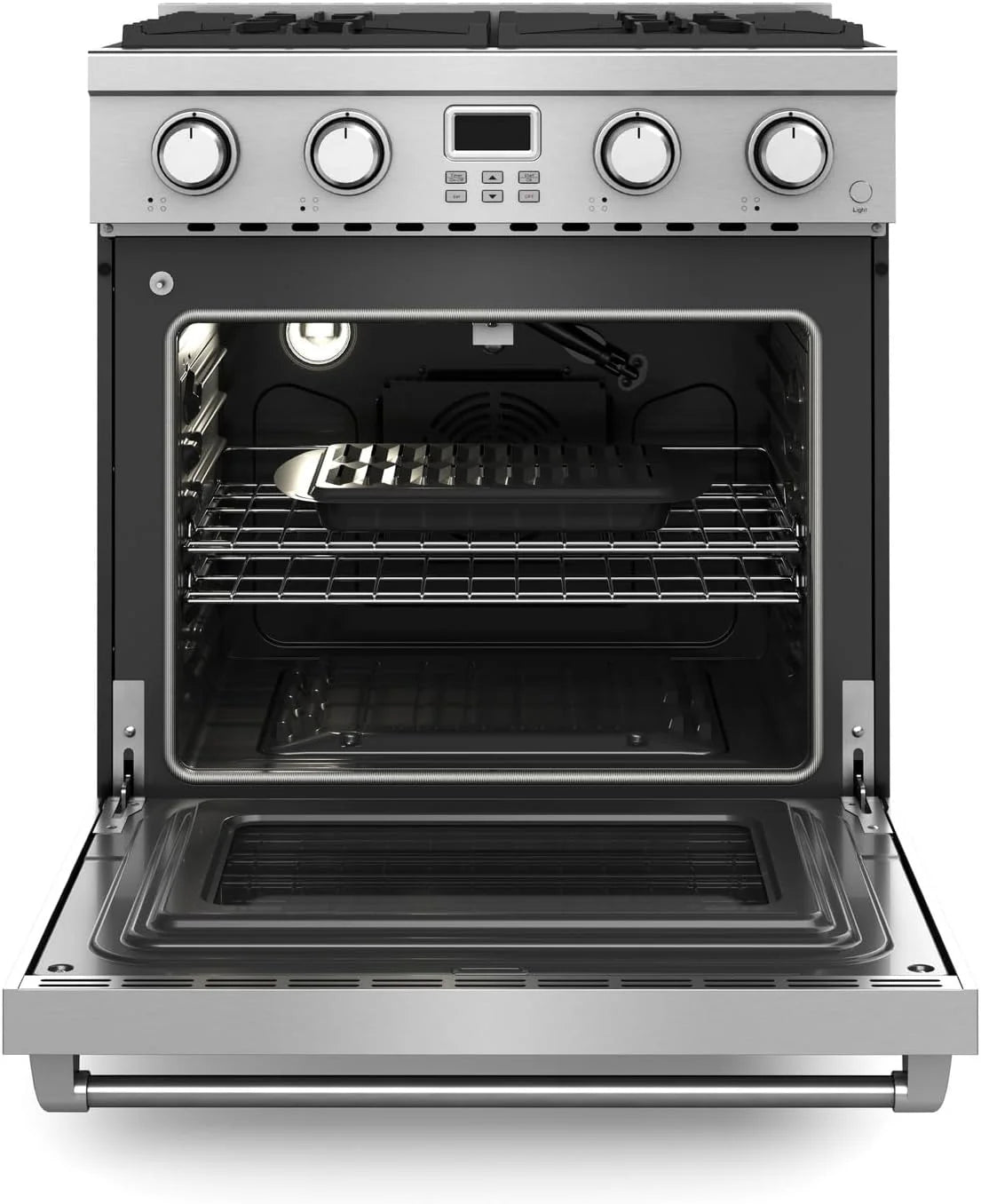 Thor Kitchen 30-Inch Gas Range, Stainless Steel, 4.8 Cubic Feet - ARG30