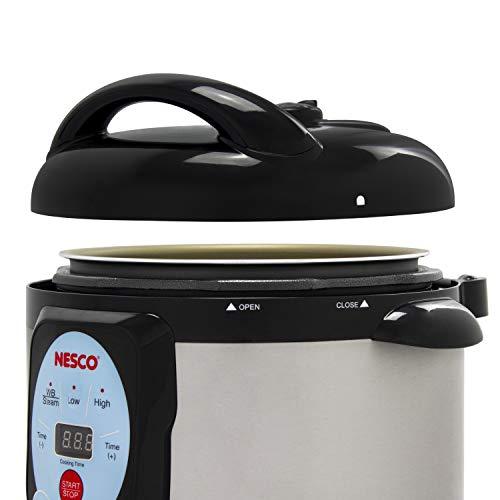 NESCO Smart Pressure Canner And Cooker, 9.5 Quart, Stainless Steel - NPC-9