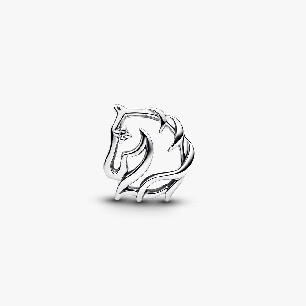 Horse Openwork Charm