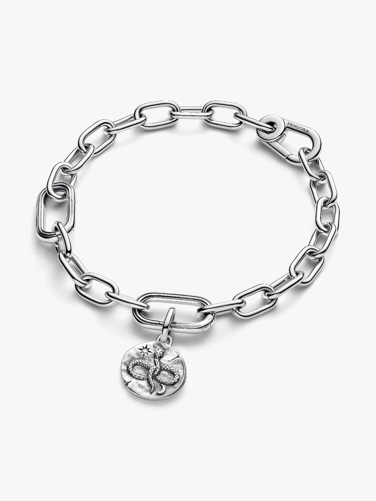 Infinity Snake Medallion Charm