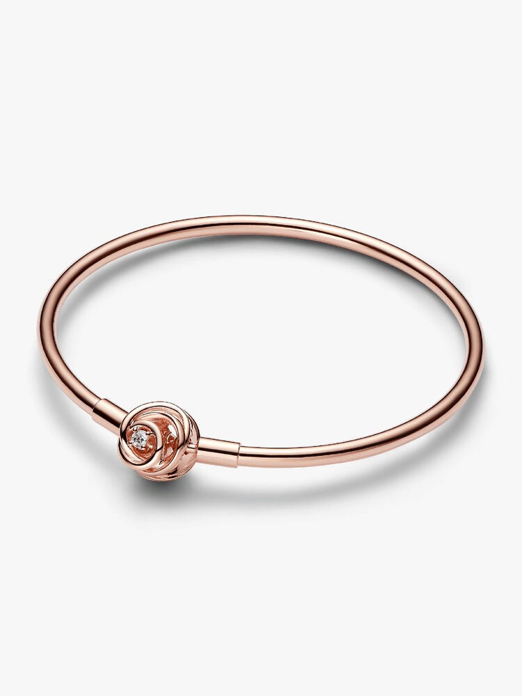 Pandora Moments Encircled Clasp Bangle