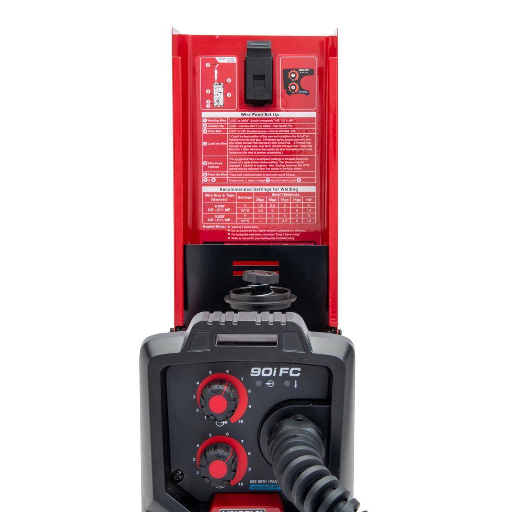 Gasless Flux-Cored Wire Feed Welder - 120V, 15 lbs