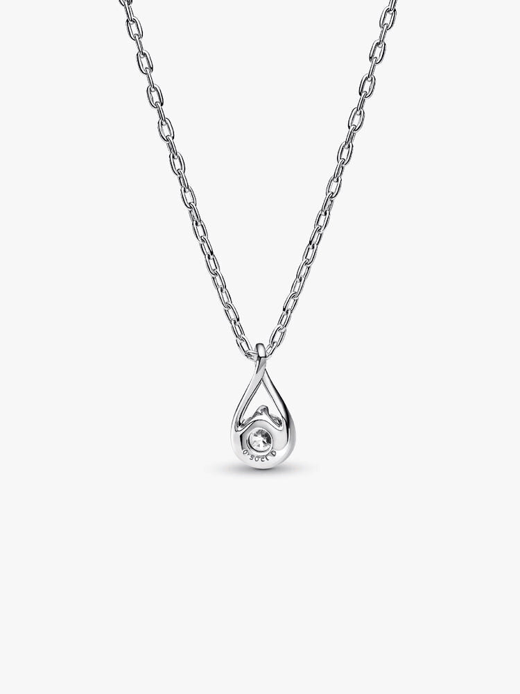Pandora Infinite Sterling Silver Lab-grown Diamond Pendant Necklace
