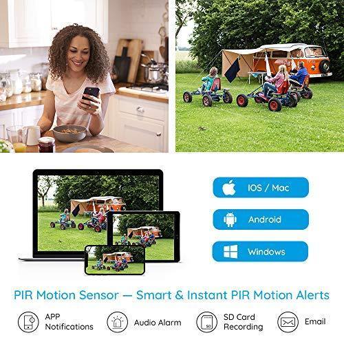 REOLINK Outdoor Solar-Powered 3G/4G LTE Security Camera System - Reolink Go