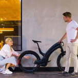 Hubless Electric Bike With 750W Motor, 48V Battery, Up To 37 Miles Range
