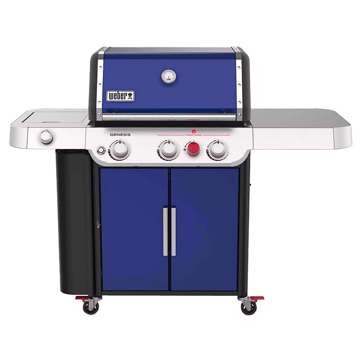 Weber Genesis E-335 3-Burner Liquid Propane Grill, Deep Ocean Blue