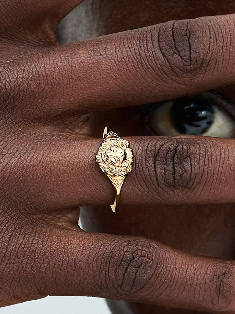 FINAL SALE - Game of Thrones Lannister Lion Ring