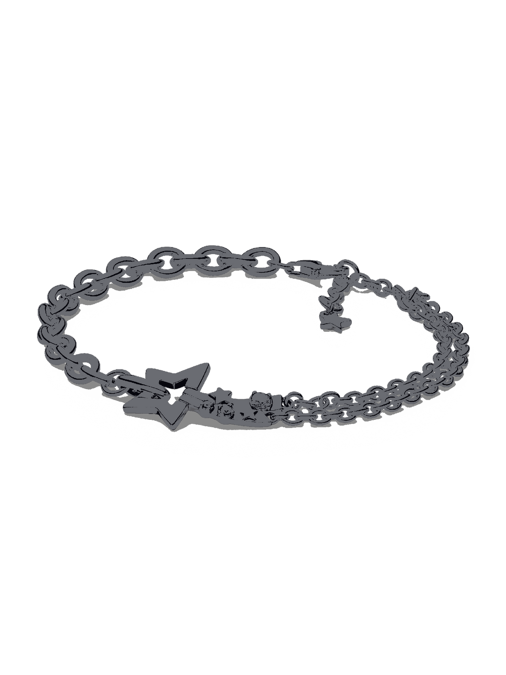 FINAL SALE - Shooting Star Double Chain Bracelet