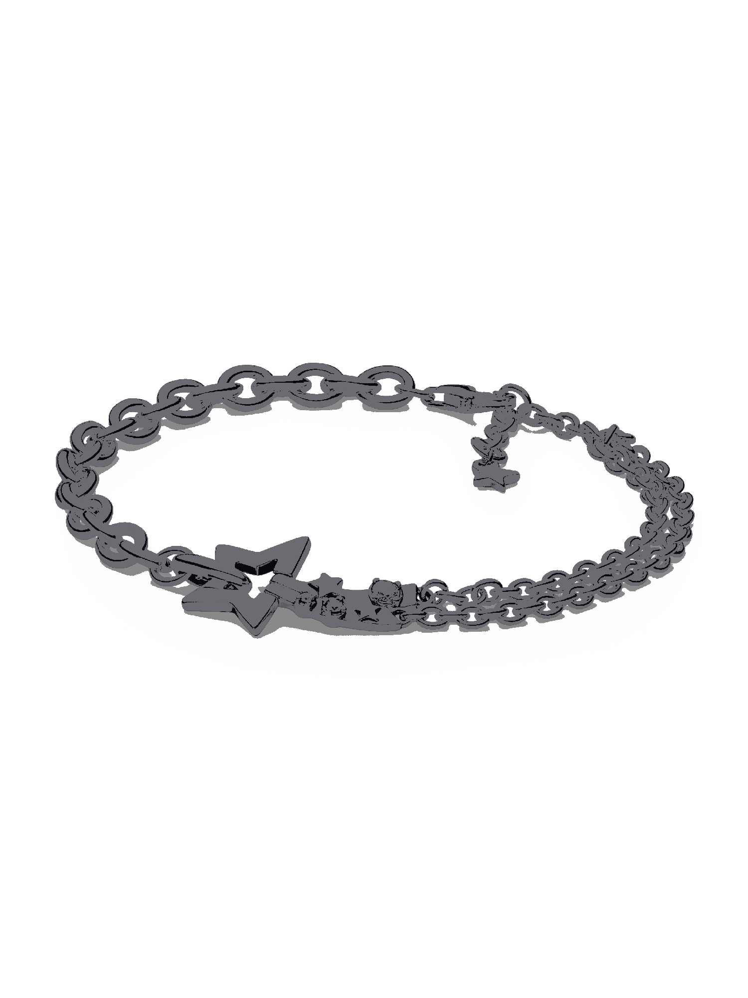 FINAL SALE - Shooting Star Double Chain Bracelet