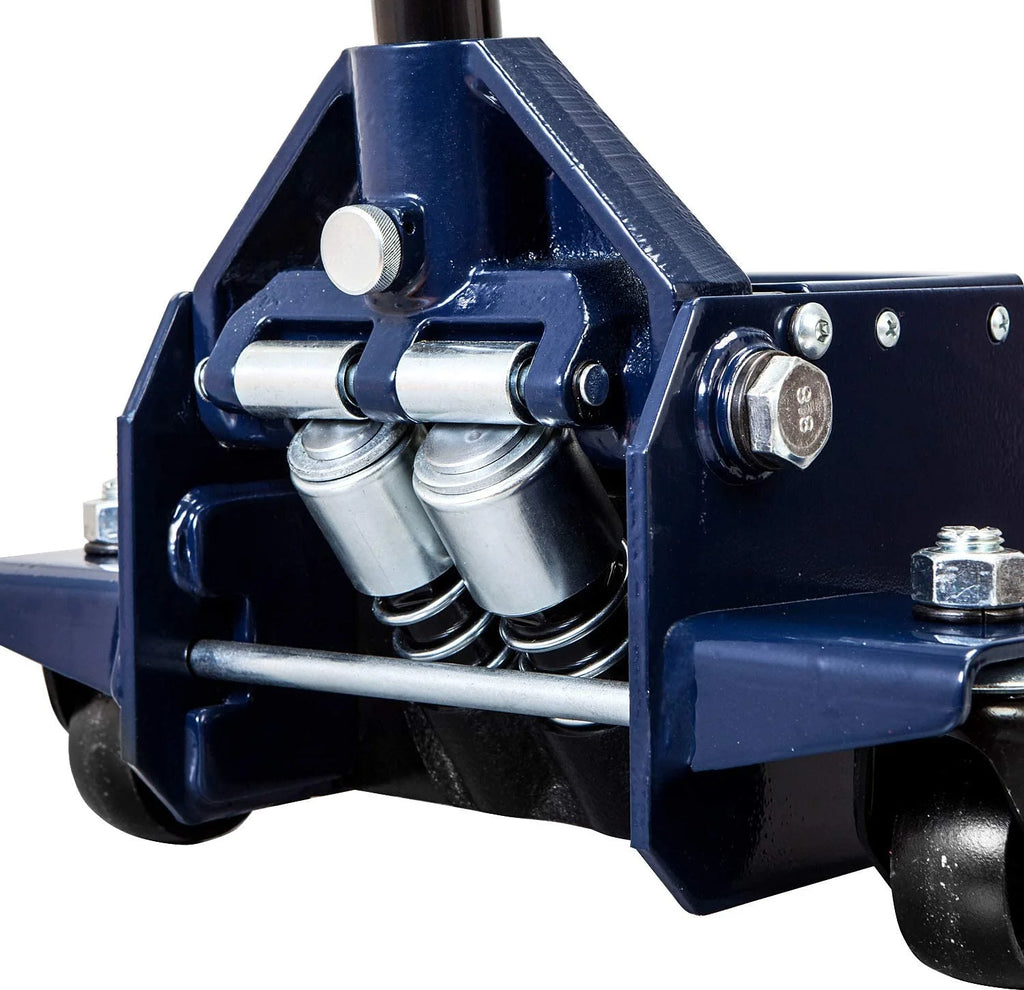 TCE 4 Ton Low Profile Hydraulic Floor Jack, Blue - W847U