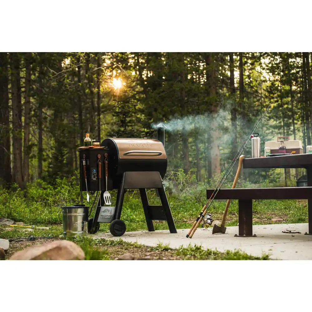 22-Inch Bronze Pellet Grill