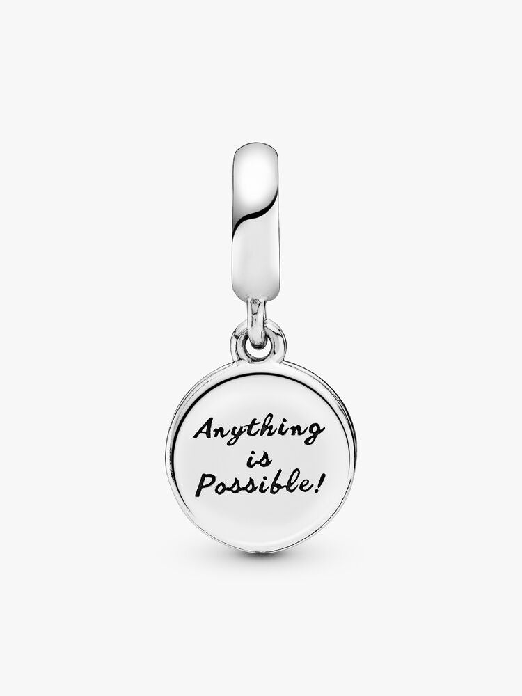 Lucky Four Leaf Clover Dangle Charm