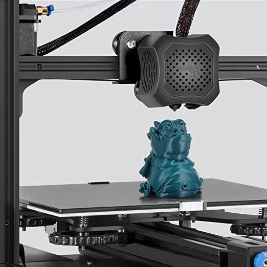 Creality Ender 3 V2 3D Printer, 220x220x250mm, Aluminum, Black - Ender 3 V2