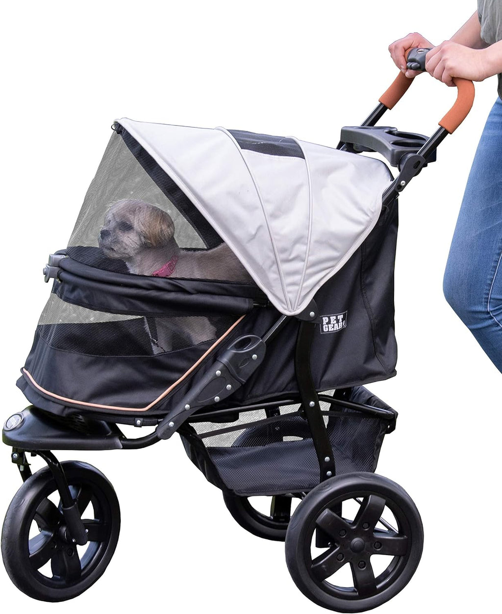 Pet Gear No-Zip AT3 Pet Stroller For Cats/Dogs With 12in E.V.A. Tires - AT3