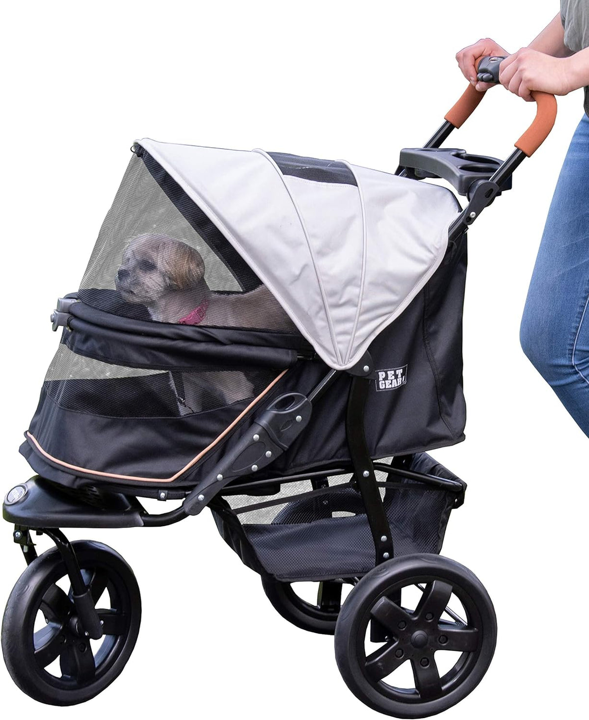 Pet Gear No-Zip AT3 Pet Stroller For Cats/Dogs With 12in E.V.A. Tires - AT3