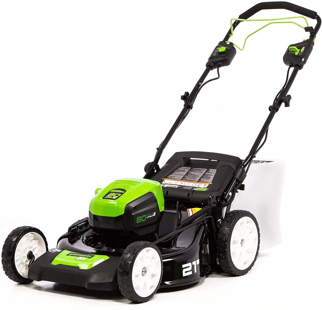 80V Cordless 21-Inch Self-Propelled Brushless Lawn Mower
