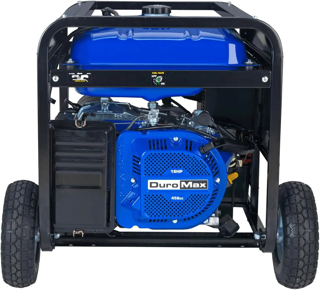 DuroMax 13,000-Watt Dual Fuel Portable Generator, Gasoline/Propane, Electric Start - XP13000EH