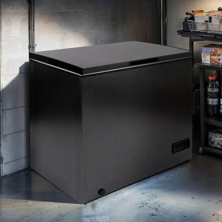 Frigidaire Chest Freezer, 5.0 Cu. Ft., Black Granite Design