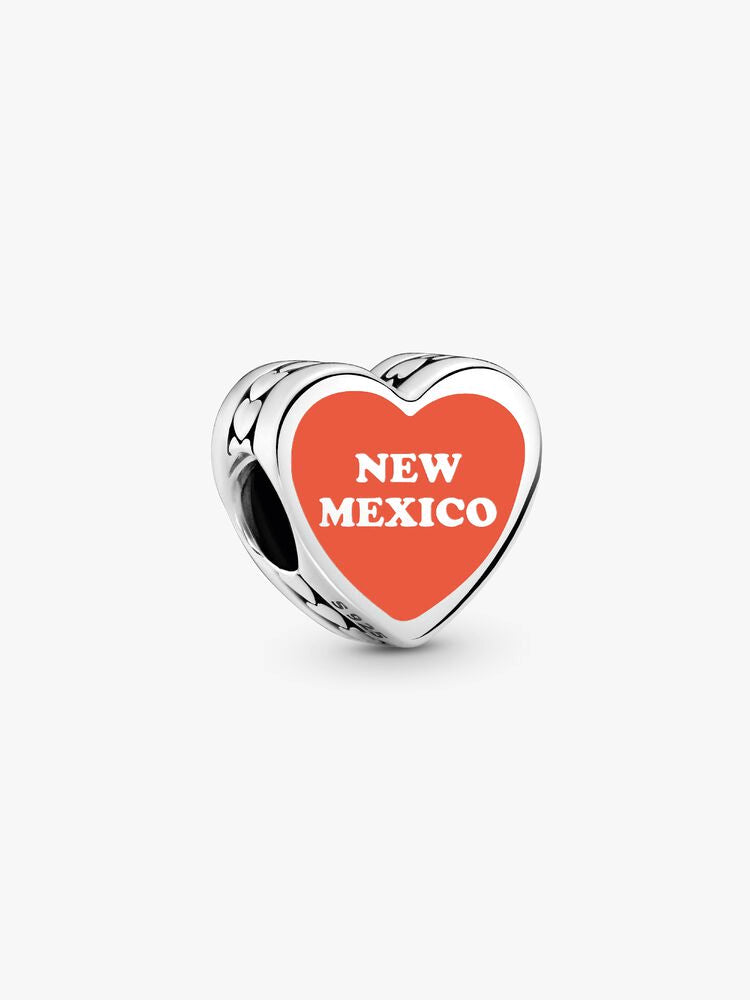 New Mexico Heart Charm