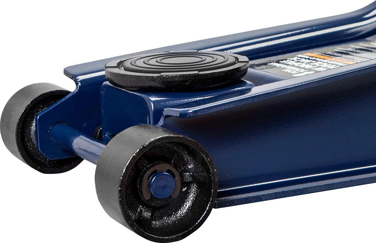TCE 4 Ton Low Profile Hydraulic Floor Jack, Blue - W847U
