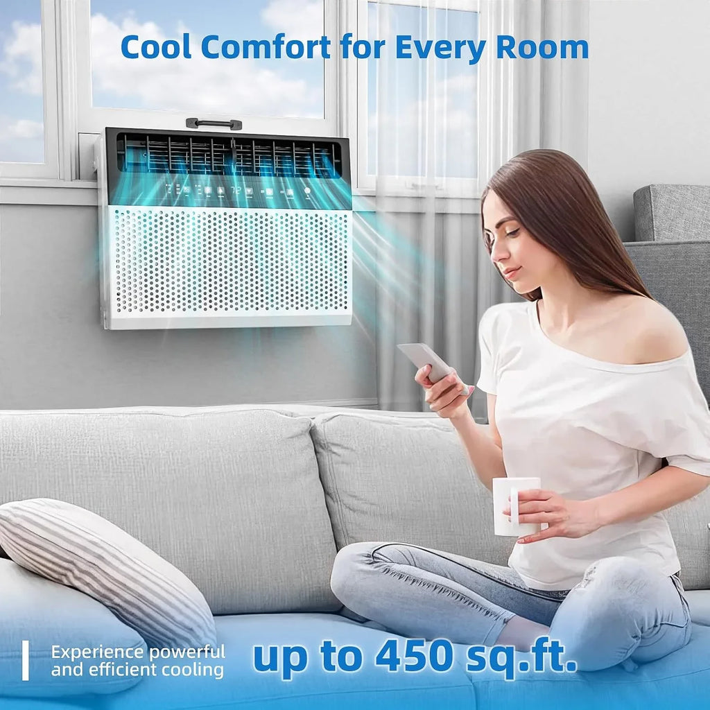 Antarctic Star U-Shaped Window Air Conditioner, 12,000 BTU, 115 Volts