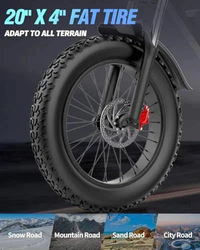 Bopzin Dual Motor Electric Bike 2000W 52V 40Ah - Q20PRO-2000W