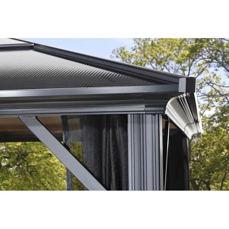 Aluminum Patio Gazebo 8.5' H x 10' W x 10' D - Wilmslow