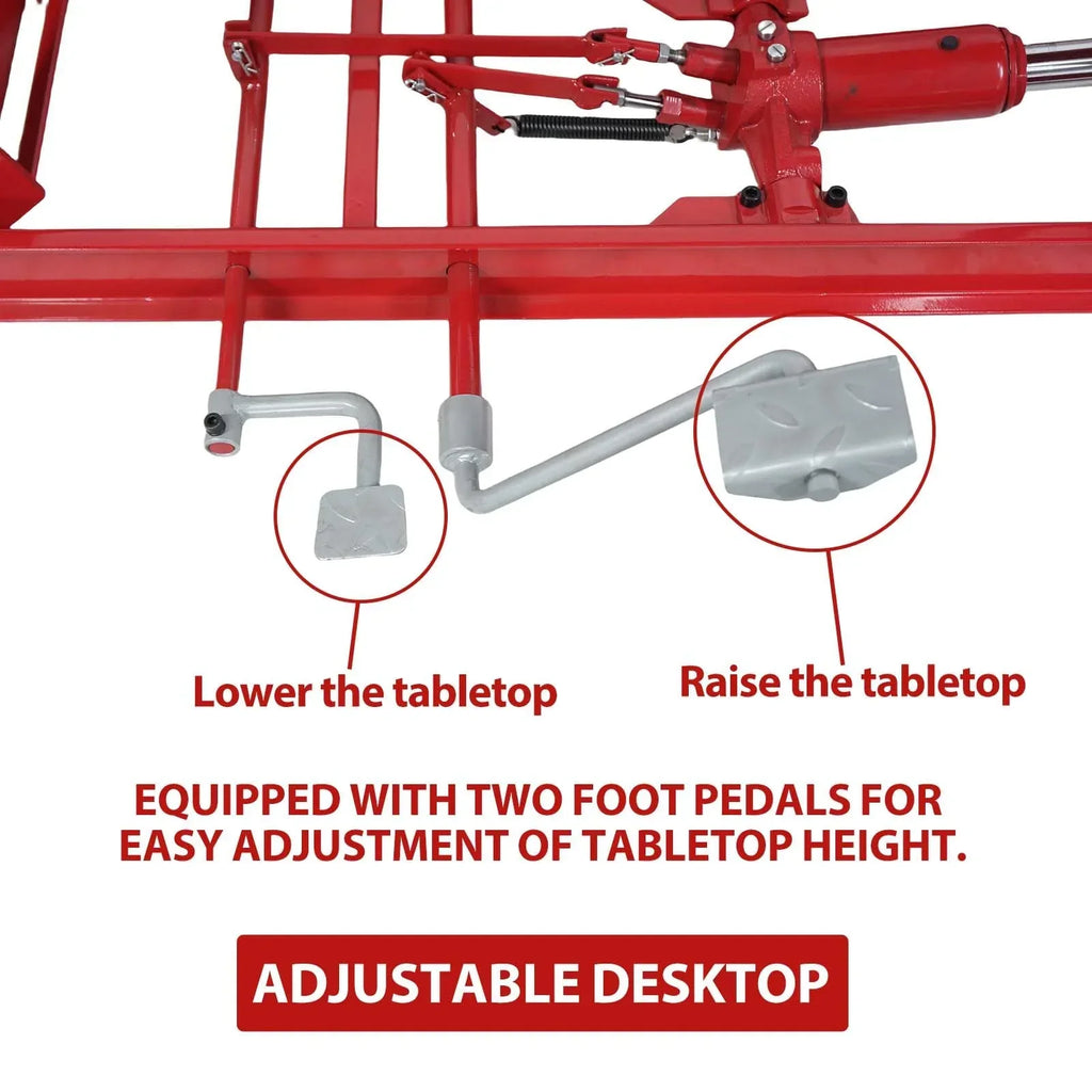 Garvee Hydraulic Motorcycle Lift 1000lbs Capacity - Lift Hoist Jack Stand