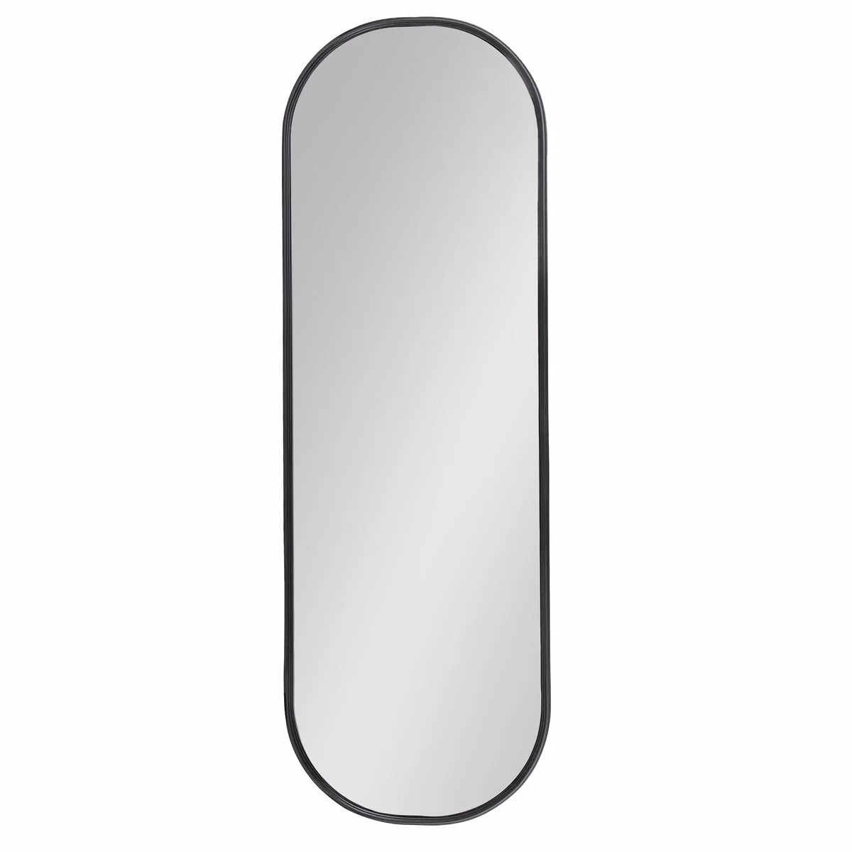 Capsule Framed Wall Mirror, 16x48, 18x24, 22x34, 24x36, Black, Bronze, Gold, Gray, Silver, Antique-Bronze