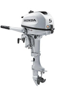 Honda Marine 5HP Outboard Motor With Tiller Handle, 20 in Shaft - BF5DHLHNA
