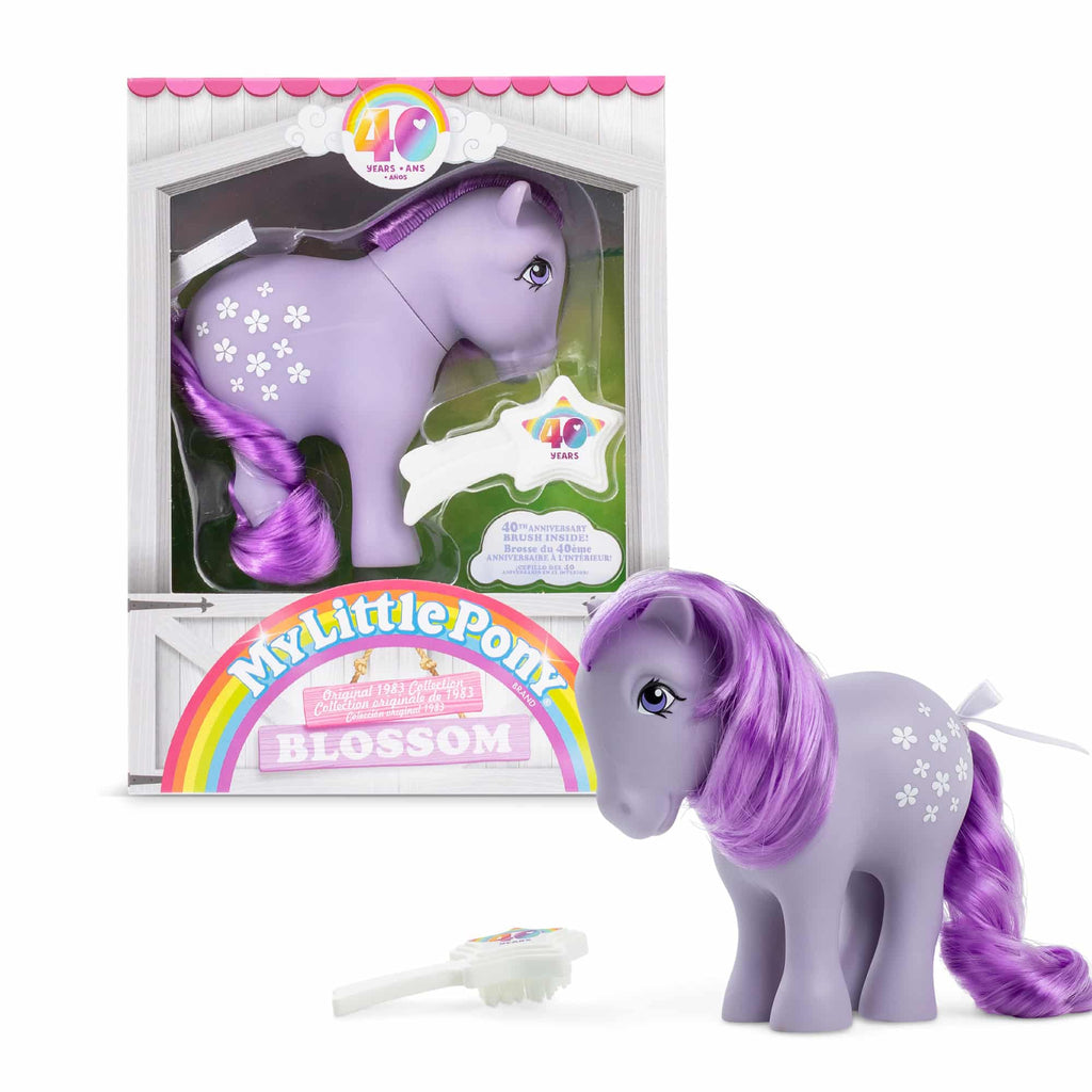 My Little Pony Classic 4" Collectible 40th Anniversary Ponies