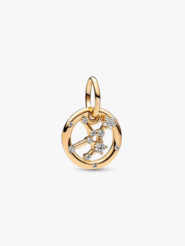 Virgo Zodiac Dangle Charm Bracelet Set
