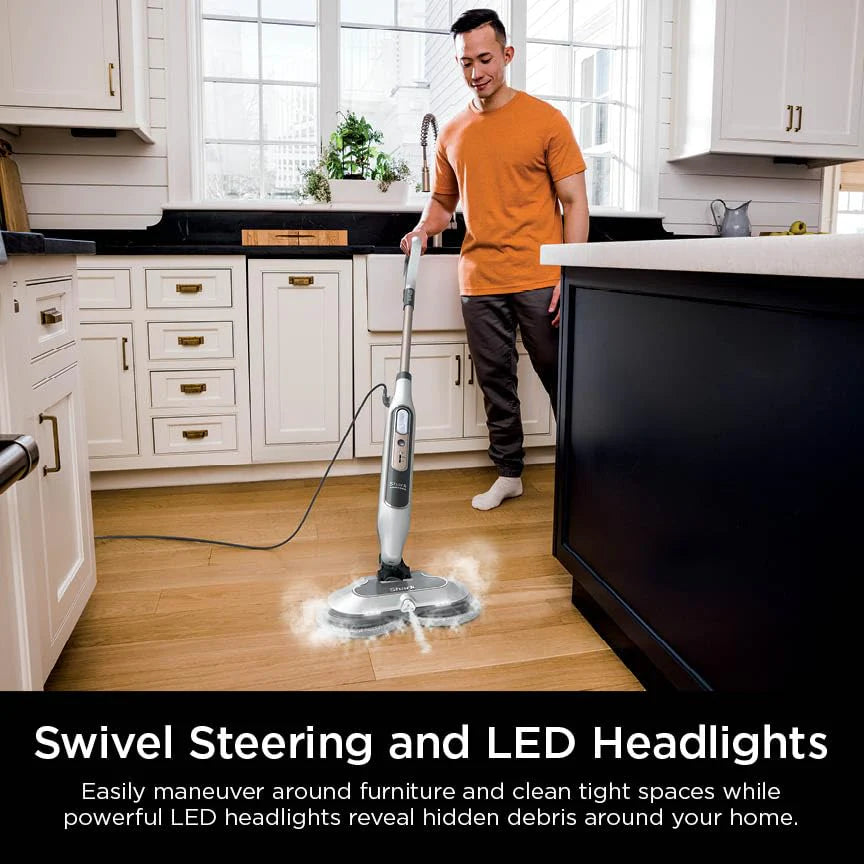 All-in-One Hard Floor Steam Mop Multi-Surface Steam Cleaner With Steam Blaster