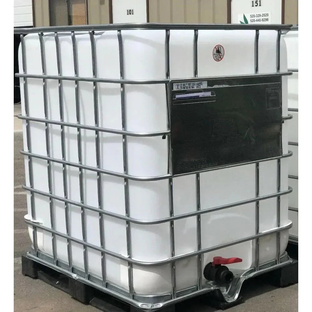 Schutz 330 Gallon Food Grade IBC Drinking Water And Rainwater Harvesting Container