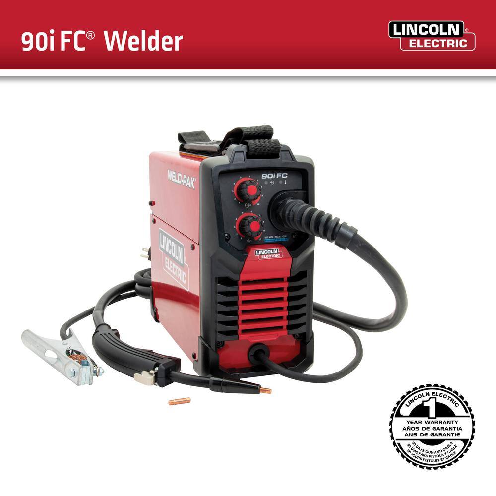Gasless Flux-Cored Wire Feed Welder - 120V, 15 lbs