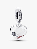 Engravable Baking Tools Heart Dangle Charm